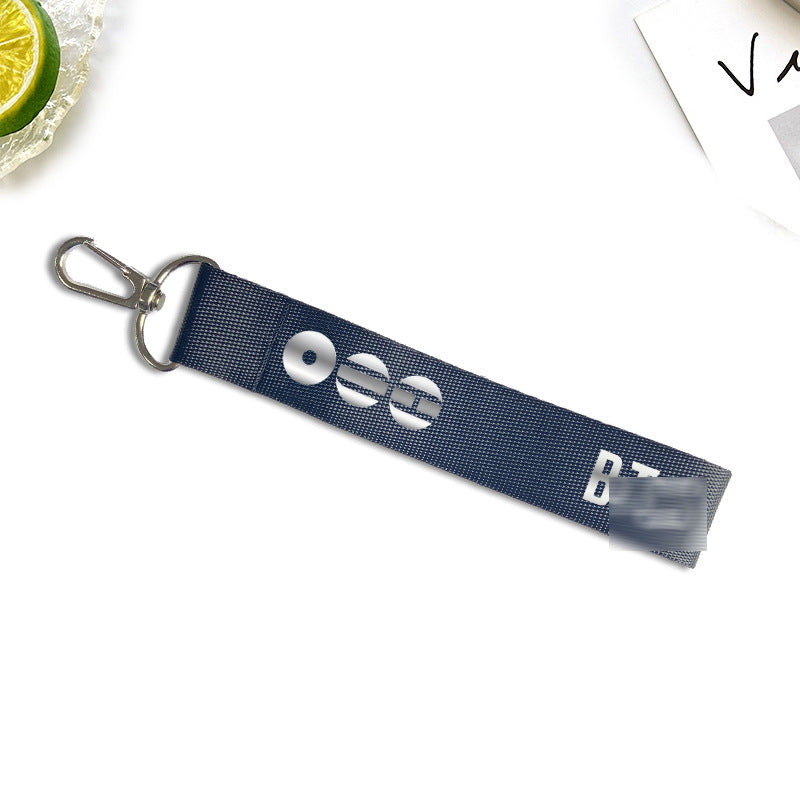 BANGTAN Name Strip Pendant Lanyard