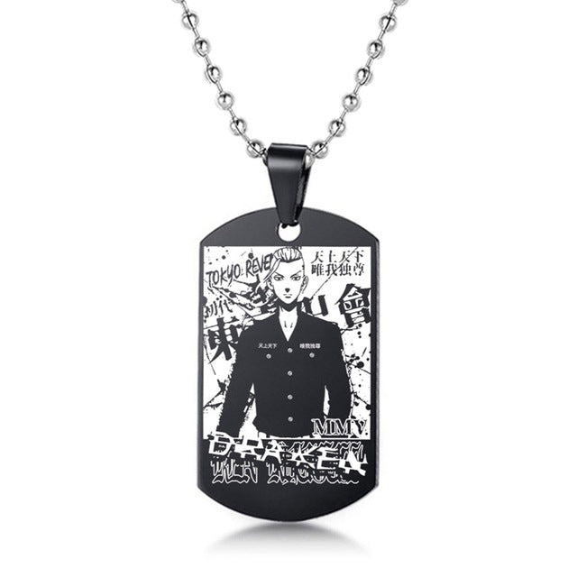 Trendy Anime Stainless Steel Necklace