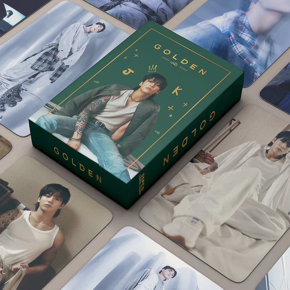 Jungkook GOLDEN Album PhotoCards
