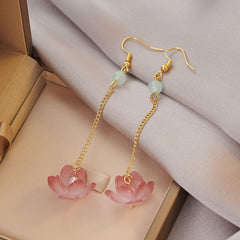 Lotus Earrings Earclips