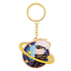 Cute Anime Gojo Keychain Brooch Pendant