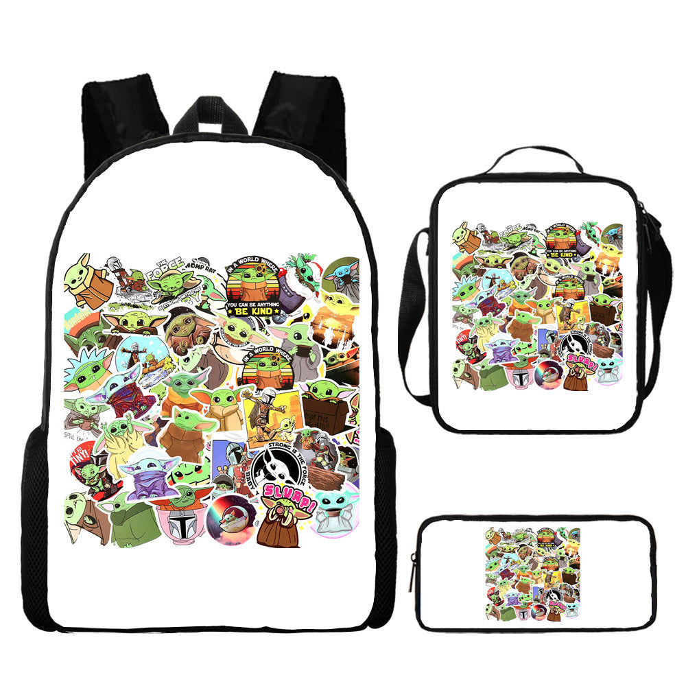 Children's Comic Printed Backpack