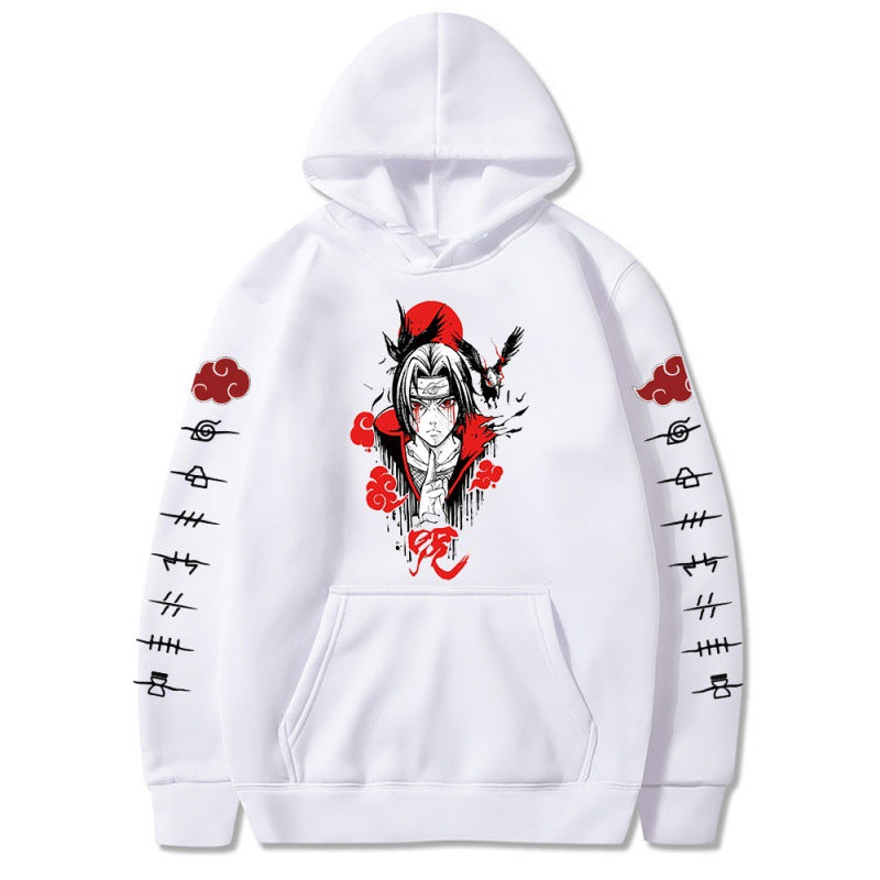 Unisex Anime Pattern Printed Casual Hoodie