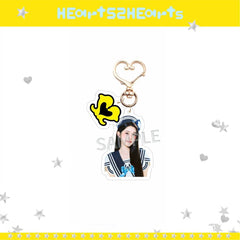 H2H Acrylic Keychain Bag Pendant