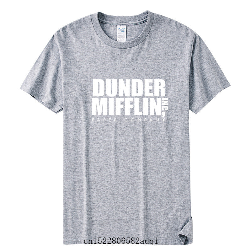 DUNDER logo Print Cotton T-Shirt
