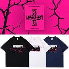 TXT Album Graphic Printed Short Sleeve T-Shirt