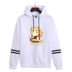 Unisex Cute Anime Printed Casual Loose Hoodie