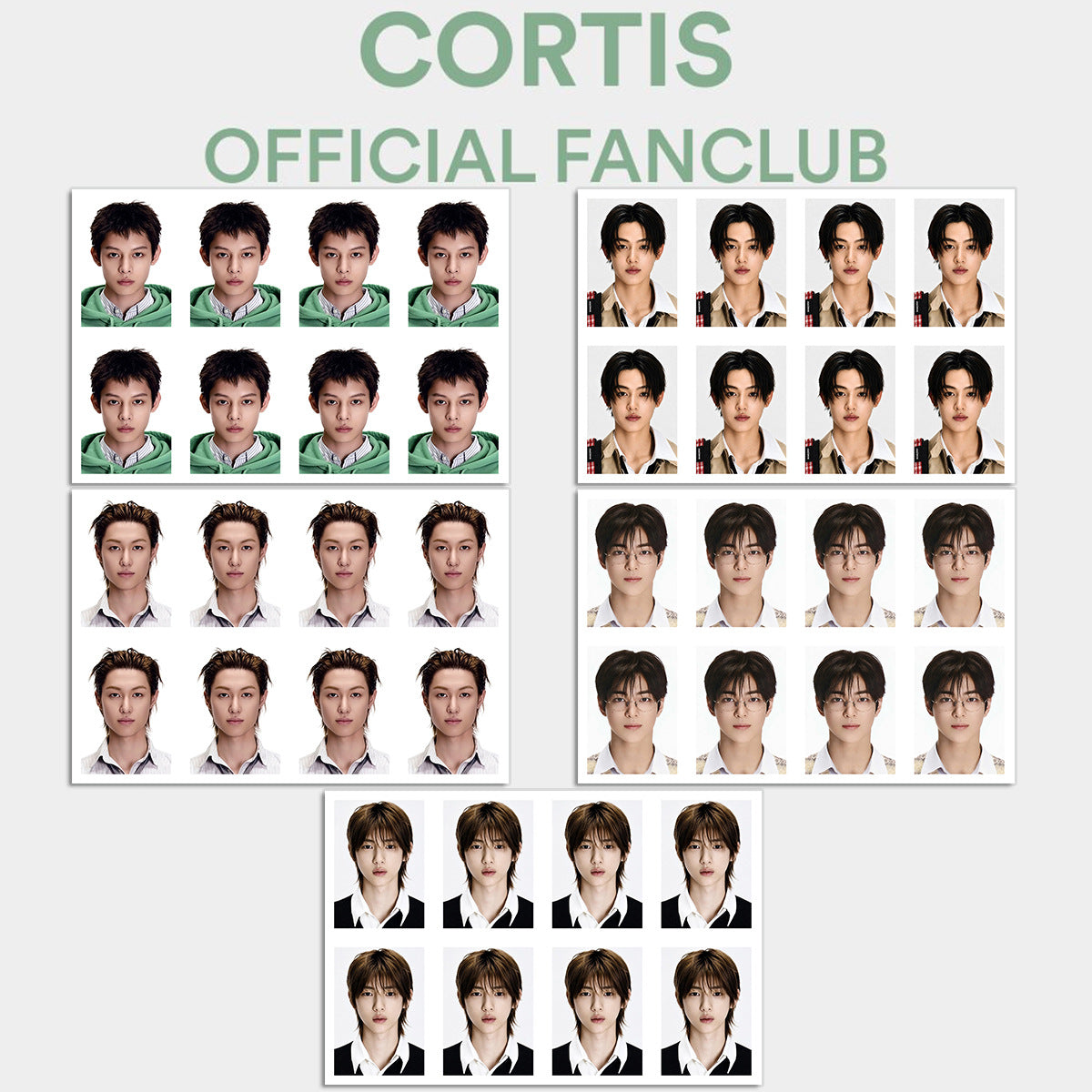 CORTIS FC Membership One Inch ID Photo