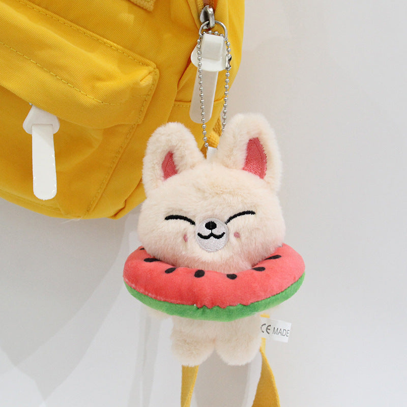 Creative KPOP Cartoon Donut Plush Toy Pendant