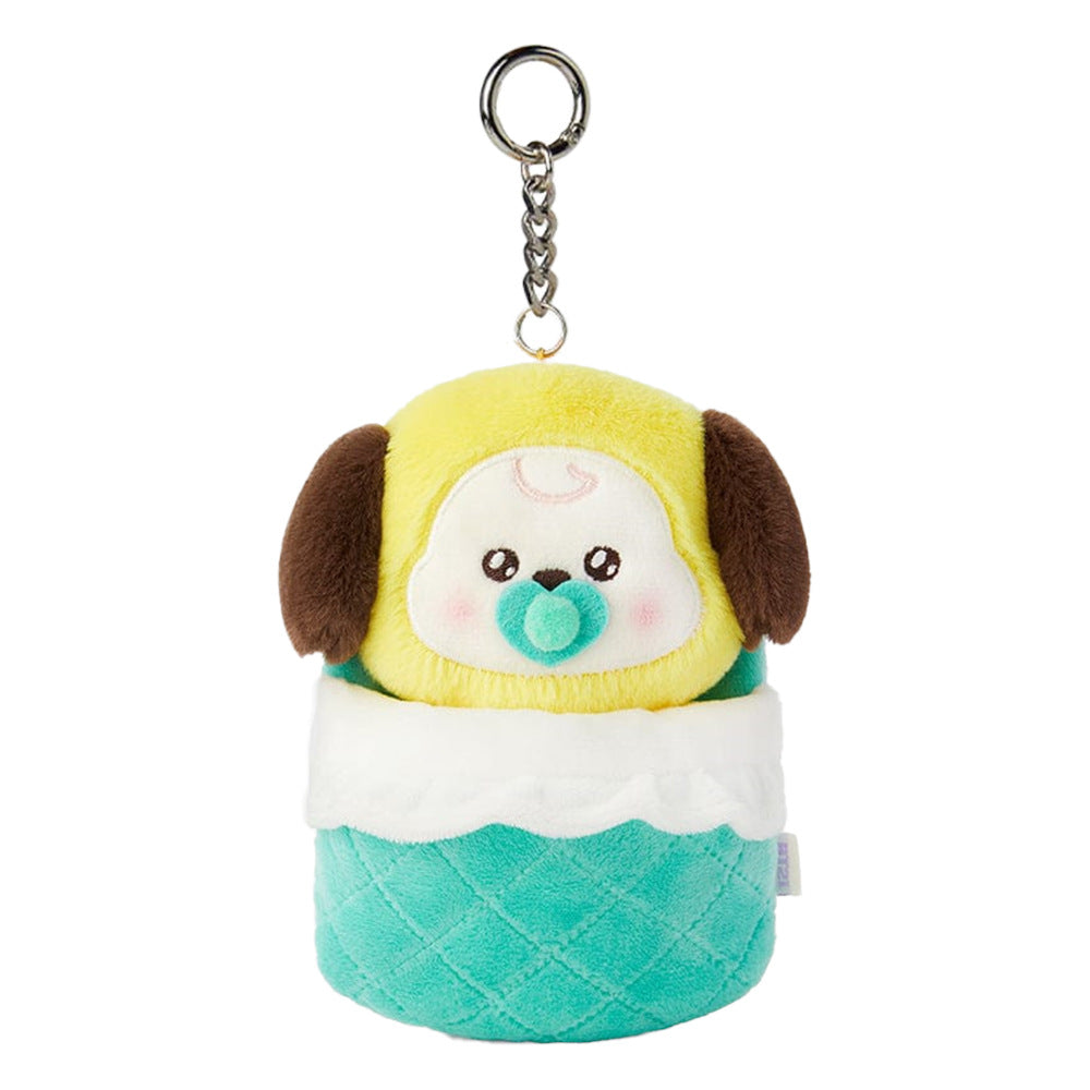 Cute Cartoon Sleeping Bag Plush Doll Pendant