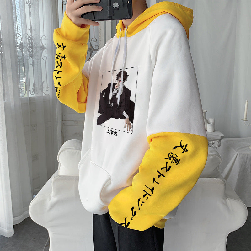 Men's and Women's Anime Dazai Pullover Hoodie