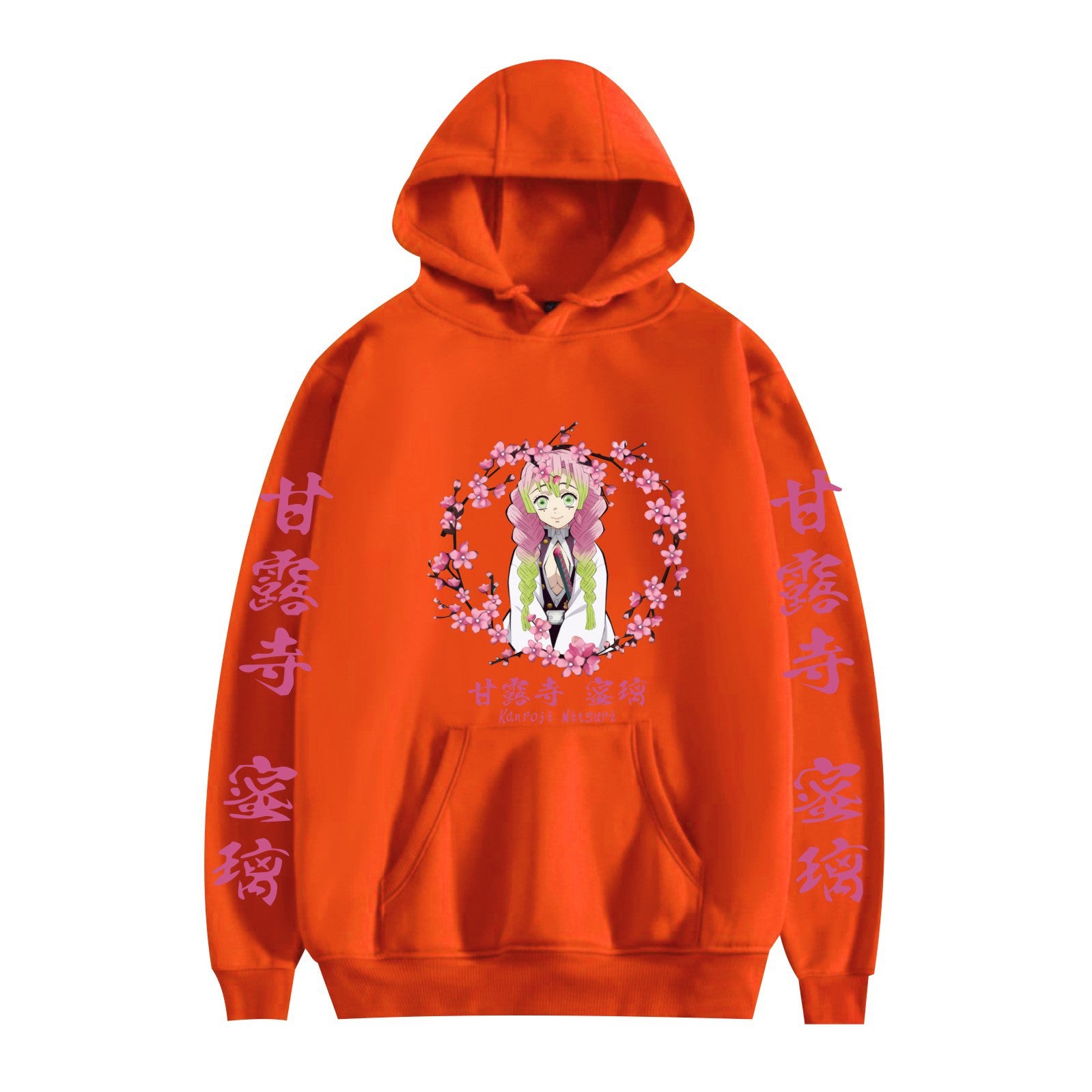 Casual Anime Figure Printed Loose Hoodie