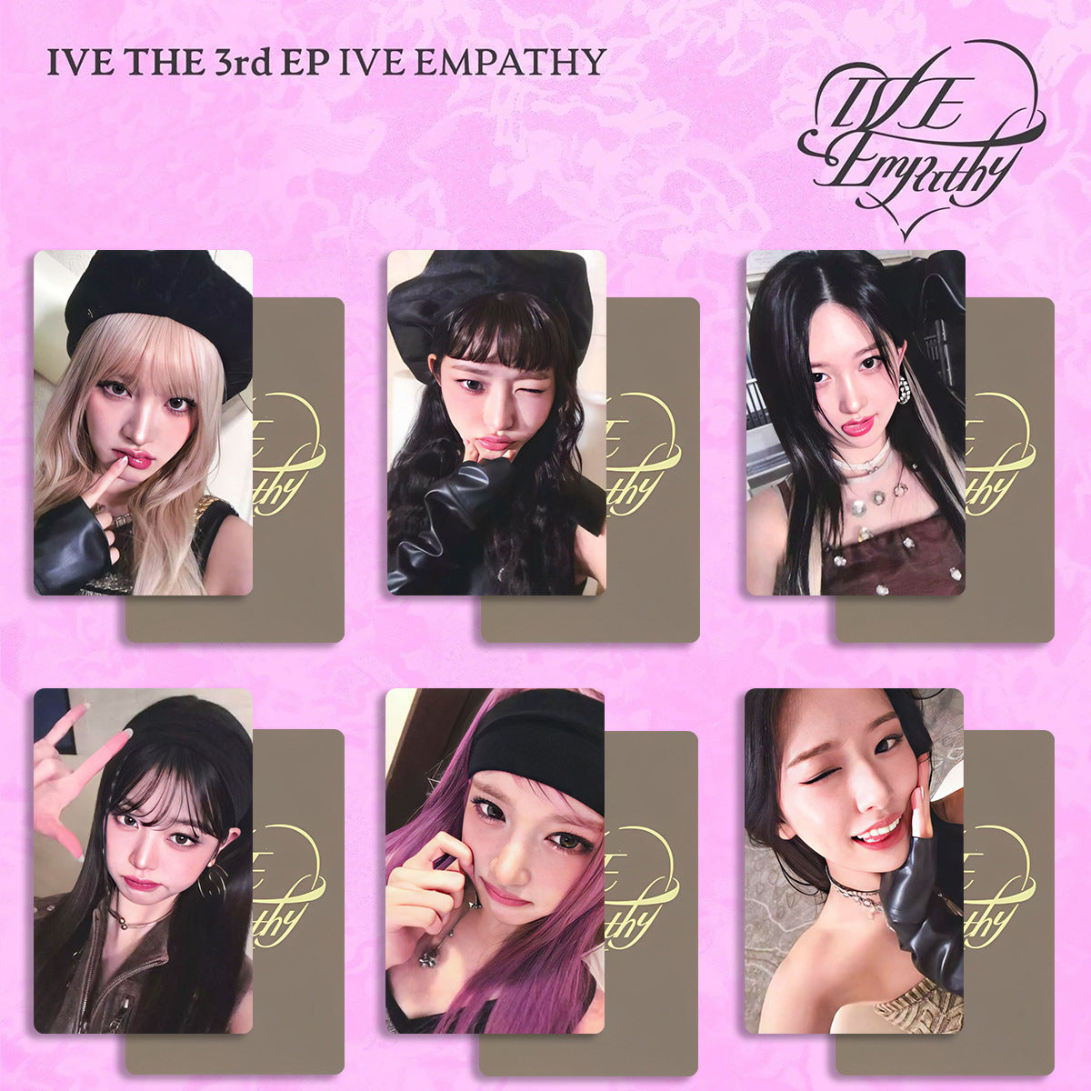 Kpop EMPATHY Album PhotoCards Set