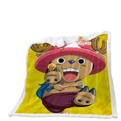 Anime Digital Print Coral velvet Blanket
