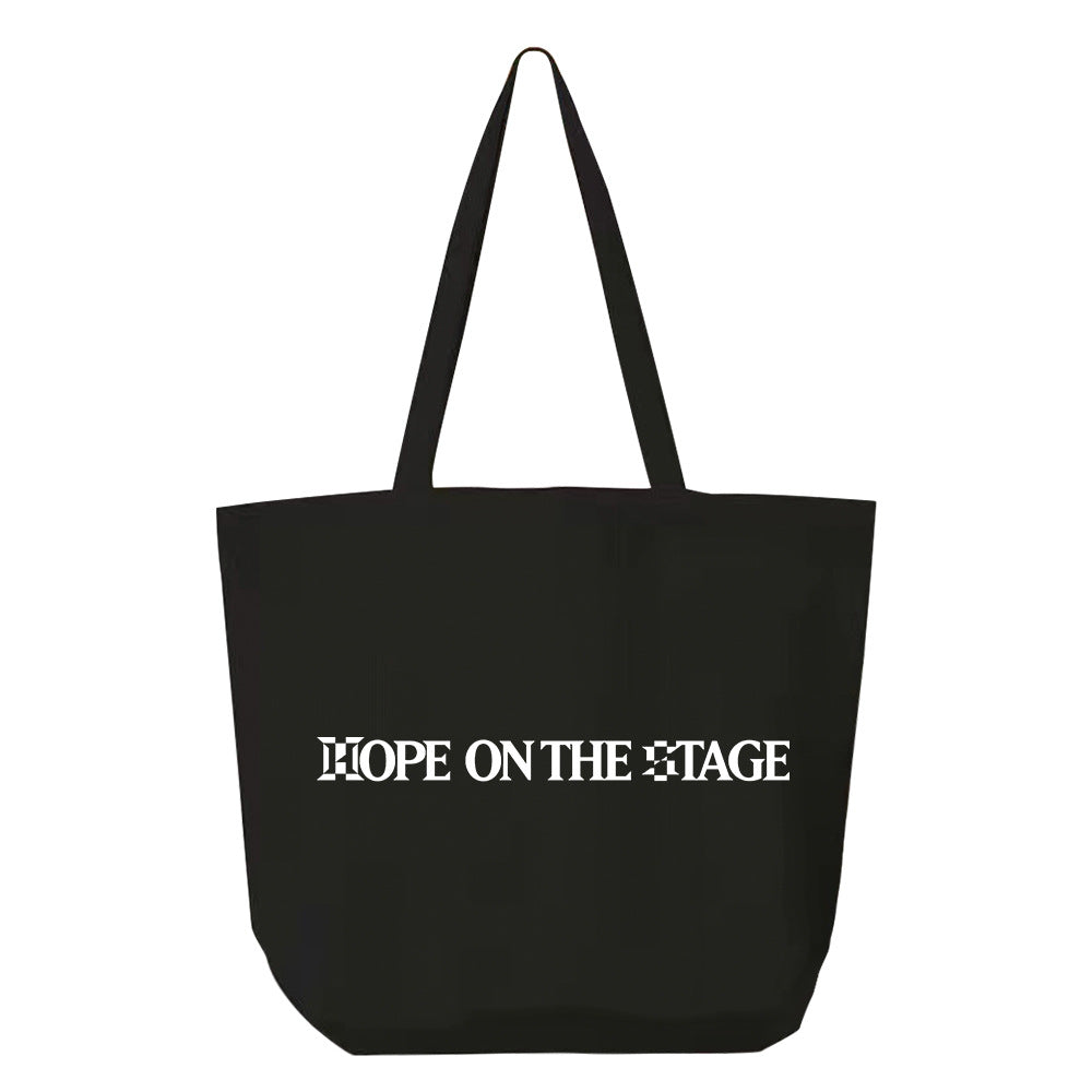 J-hope Logo Tote Canvas Handbag