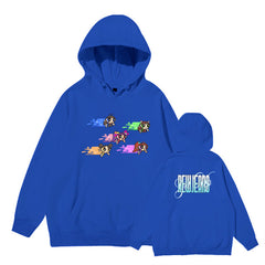 NJZ Album Get Up Loose Pullover Hoodie