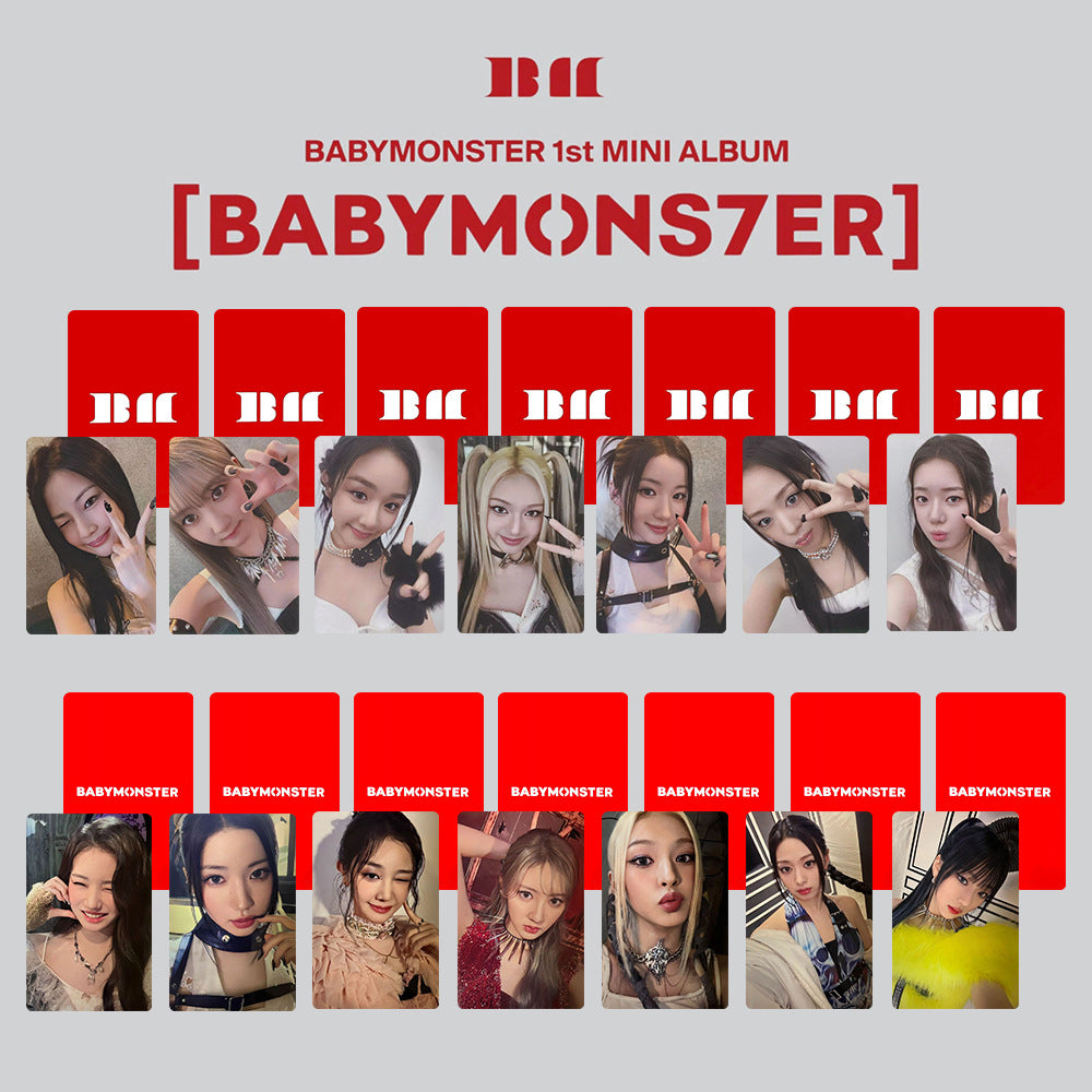 Kpop BABYMONSTER PhotoCards