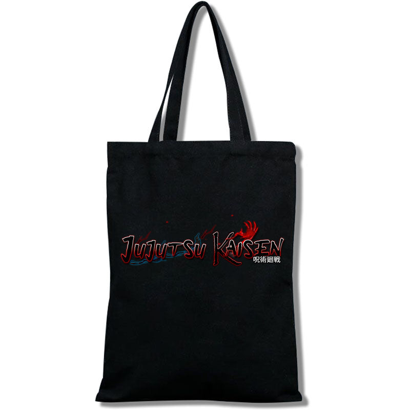 Casual Anime Printed Canvas Shoulder Bag