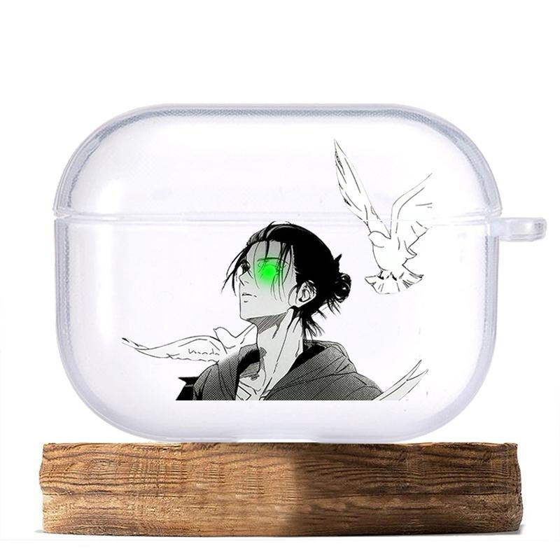 Creative Anime Airpods Transparent Case