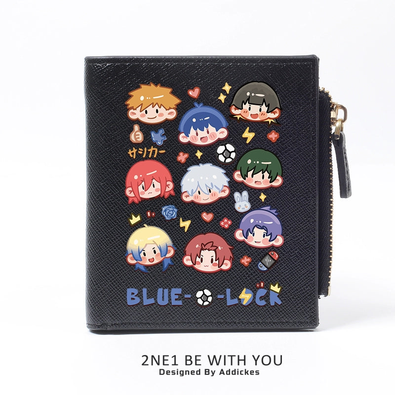 Manga Anime PU Zipper Wallet