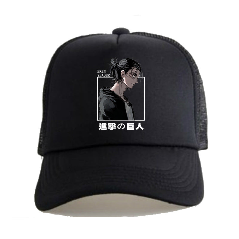 Trendy Anime Summer Mesh Cap