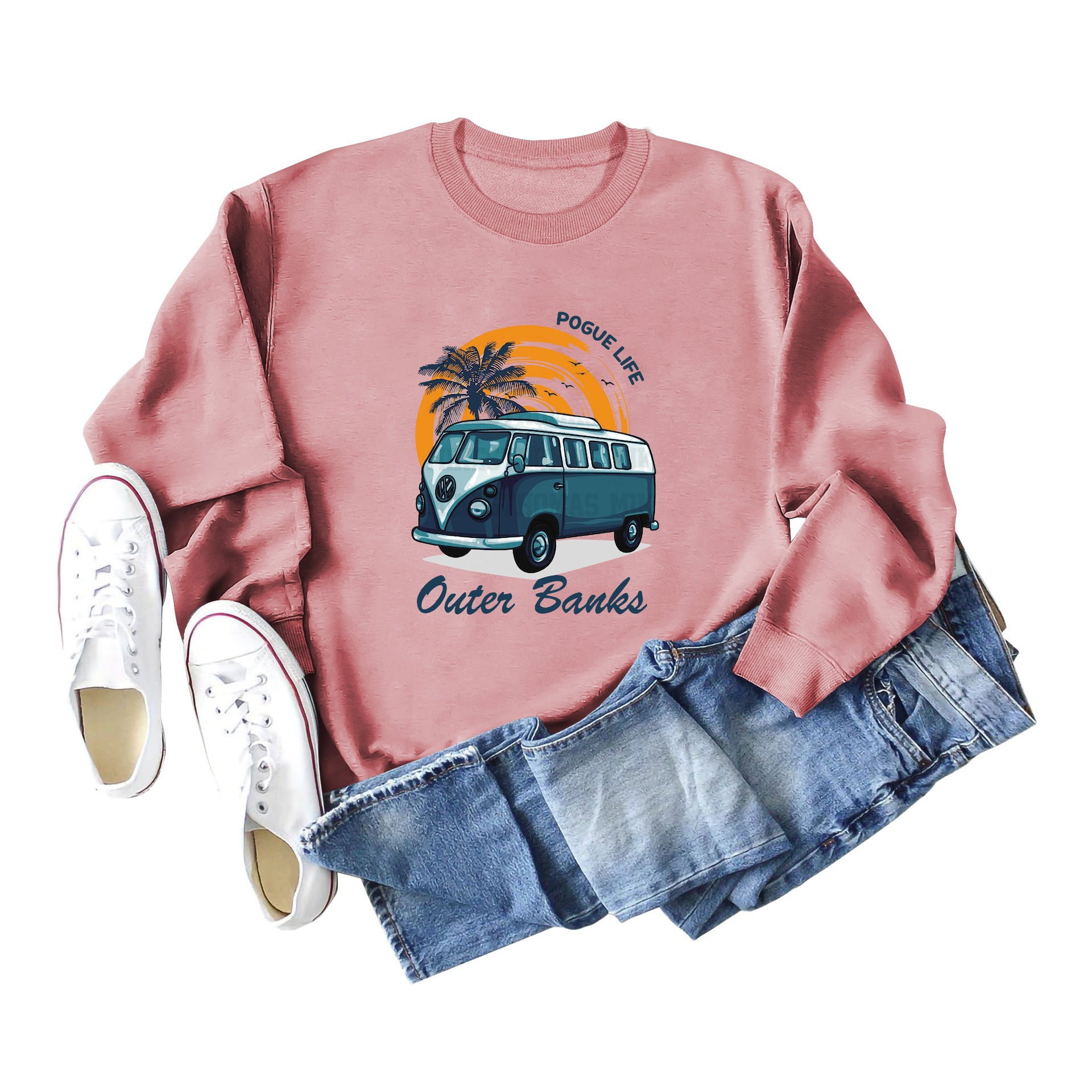 Leisure Pogue Life Crew Neck Sweatshirt