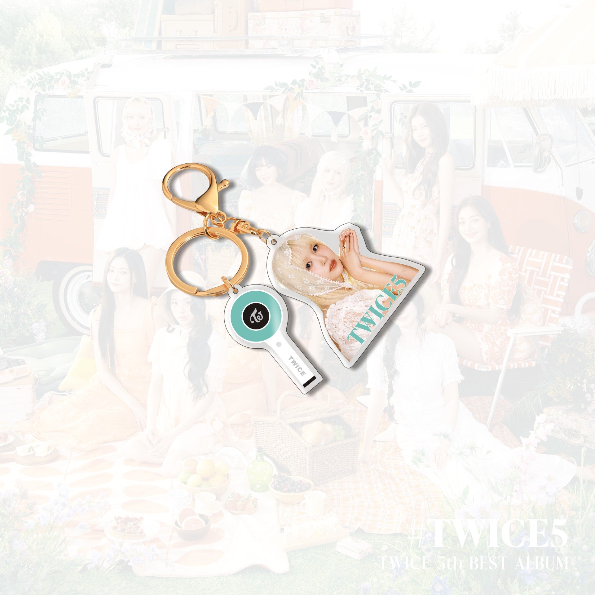 Cute KPOP Acrylic Keychain Pendant