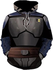 Unisex Mandalorian Ahsoka 3D Print Loose Hoodie