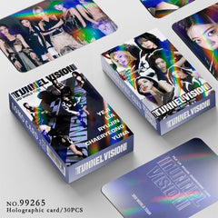 30PCS TUNNEL VISION World Tour Laser Photocard
