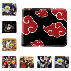 Trendy Anime Sasuke Folding Wallet