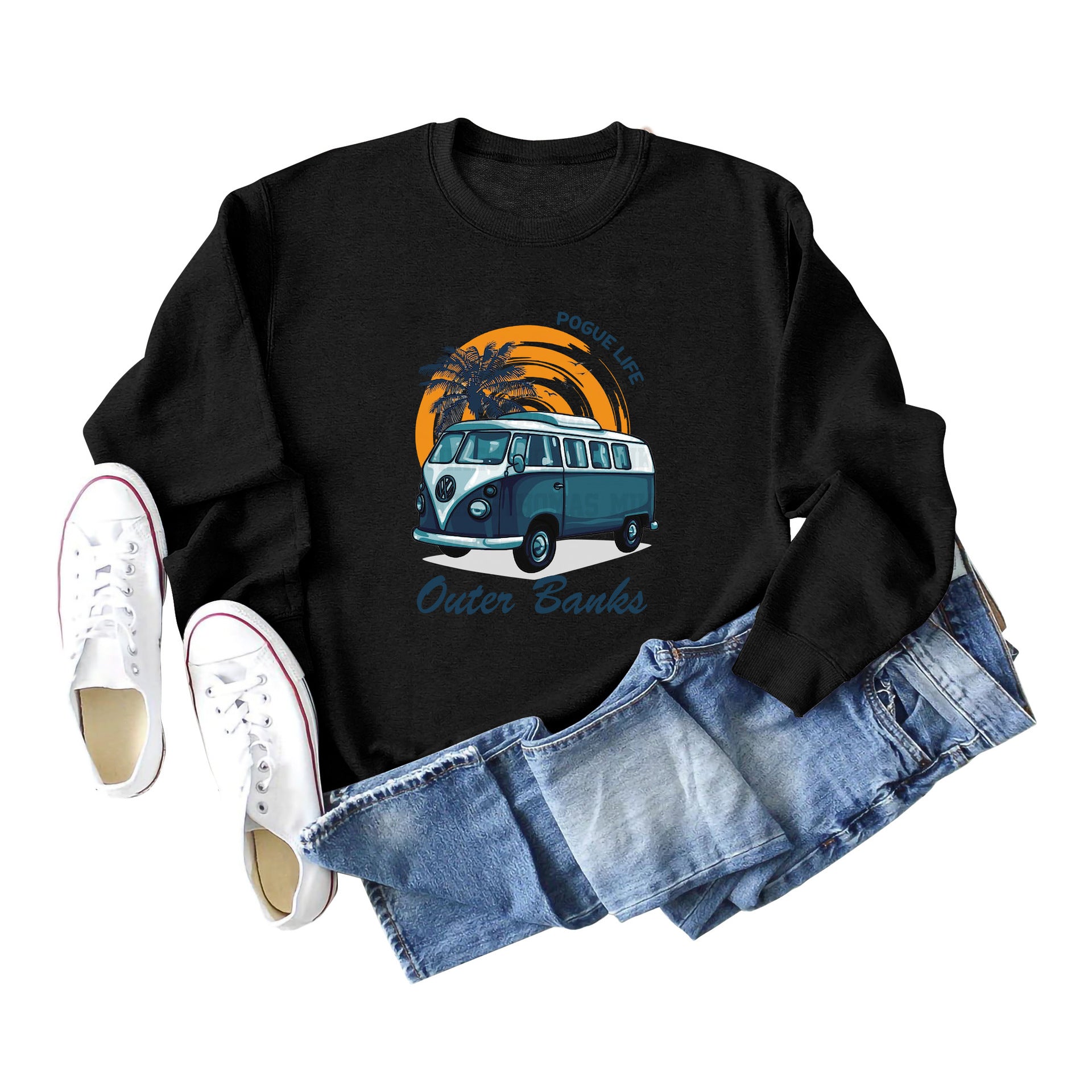 Leisure Pogue Life Crew Neck Sweatshirt