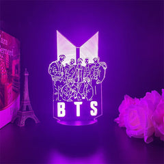 BANGTAN USB Colorful Night Light