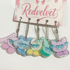 RV "COSMIC" Cartoon Acrylic Keychain Set