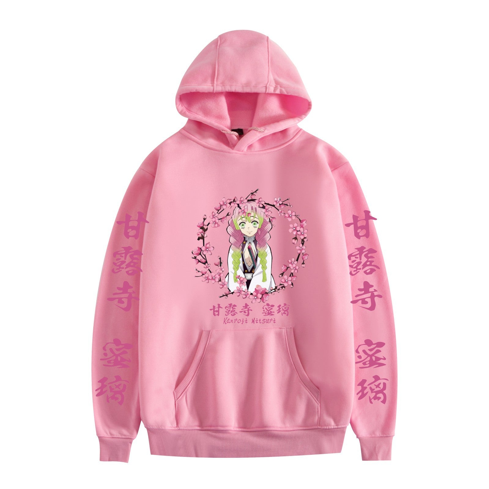 Casual Anime Figure Printed Loose Hoodie