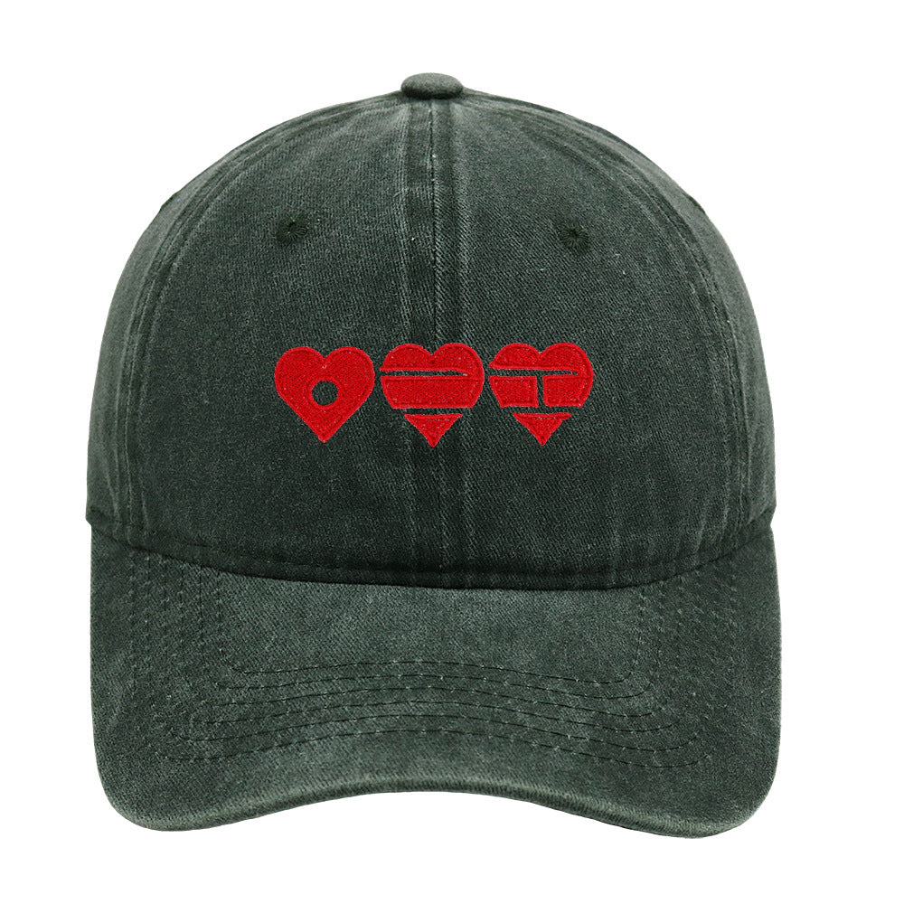 BANGTAN ARIRANG Heart Embroidery Baseball Cap
