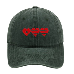 BANGTAN ARIRANG Heart Embroidery Baseball Cap