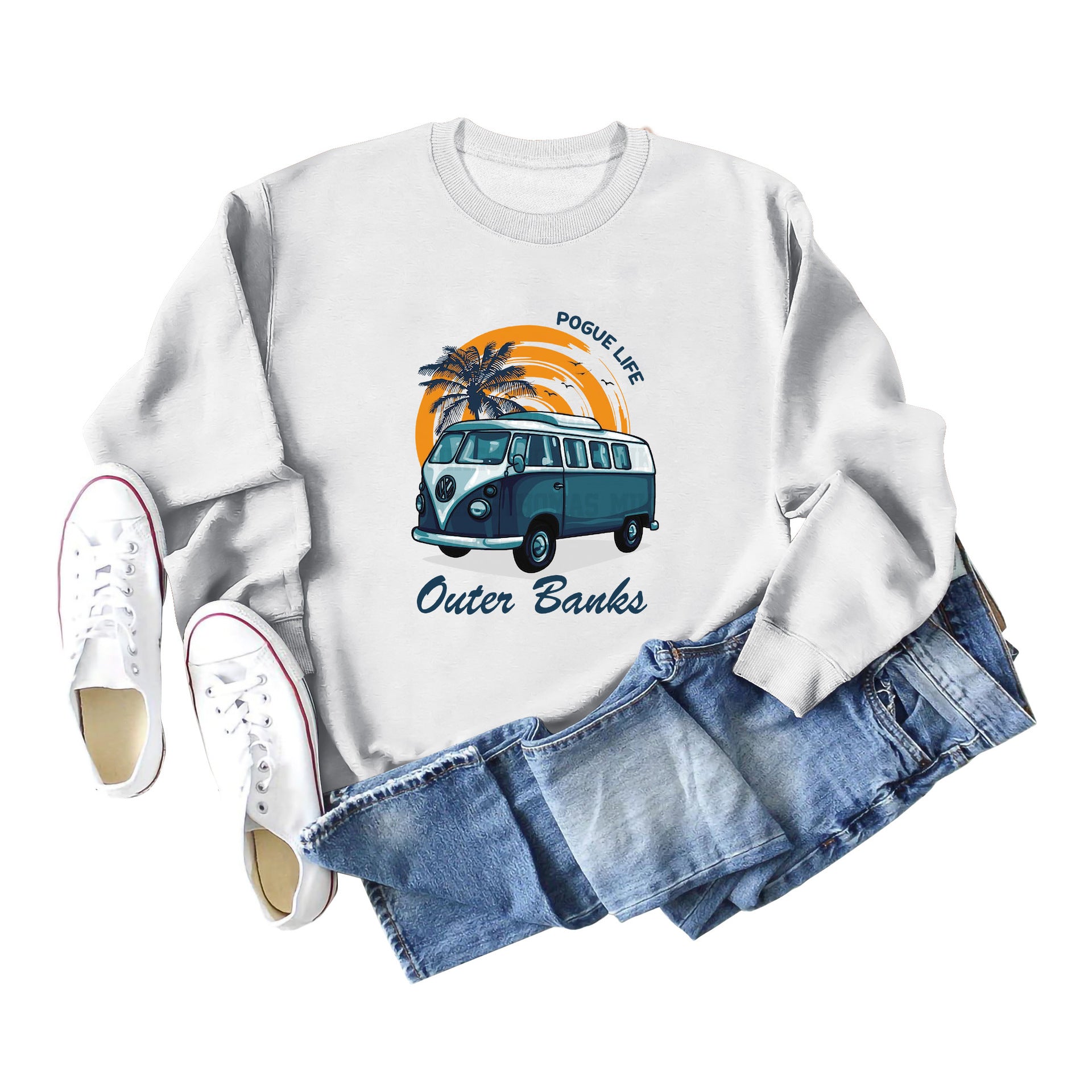 Leisure Pogue Life Crew Neck Sweatshirt