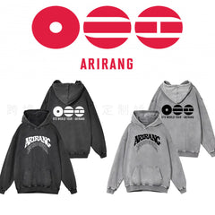 Vintage ARIRANG Tour Print Cotton Washed Hoodie