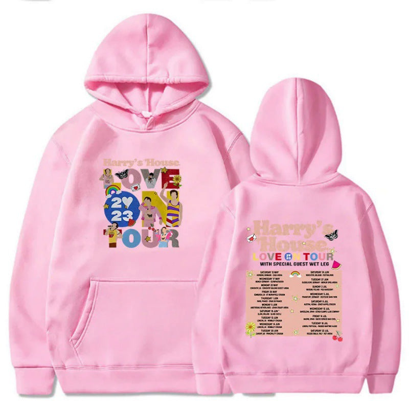 Unisex Harry's House Love on Tour Casual Hoodie