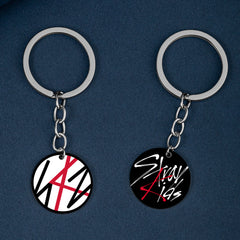 SKZ LOGO Round Keychain Pendant