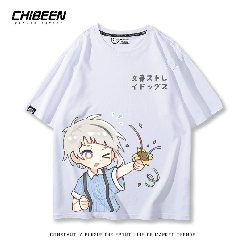 Casual Anime Summer Cotton T-Shirt