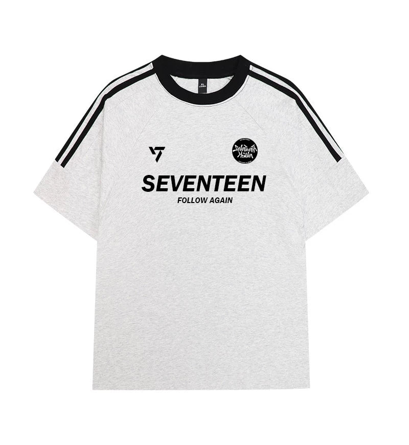 SEVENTEEN FOLLOW AGAIN Tour Short-sleeved T-shirt Jersey