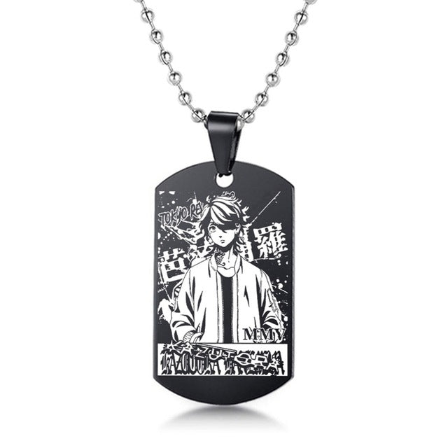 Trendy Anime Stainless Steel Necklace