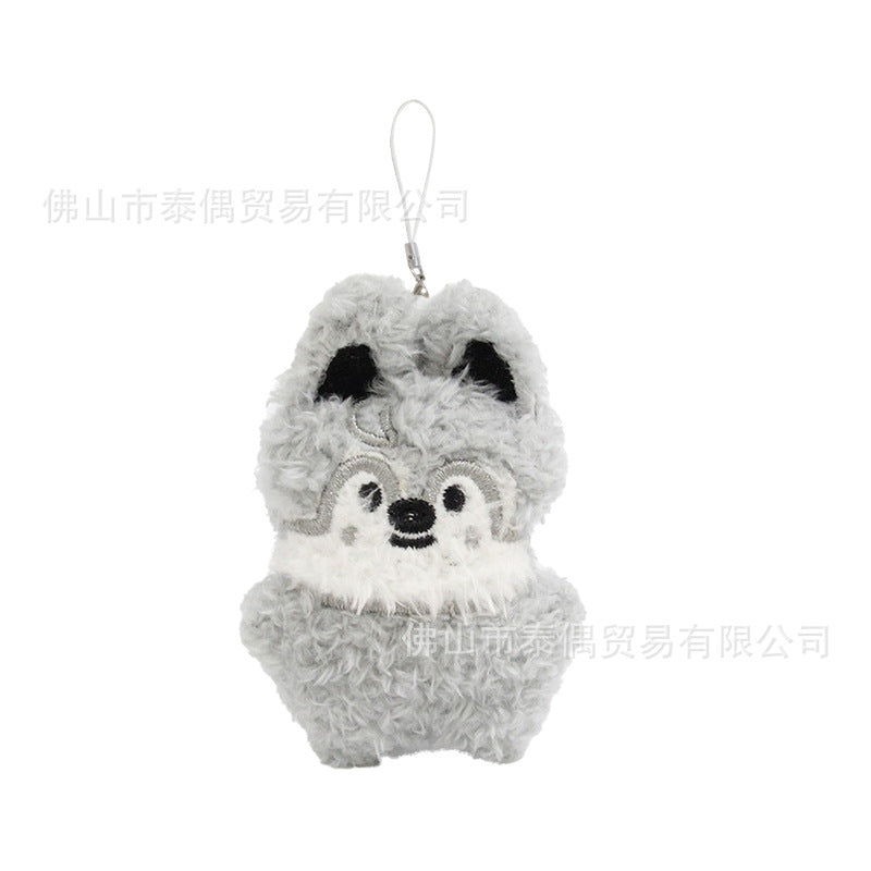 Bow Tie KPOP Plush Pendant Doll