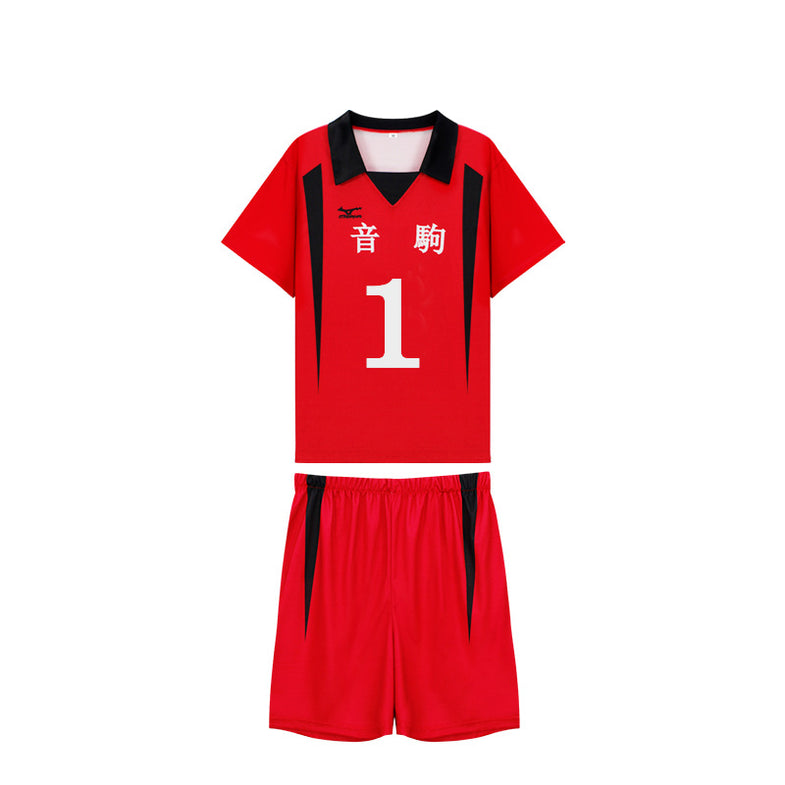 Leisure Anime Cosplay Short Sleeve Top Shorts Set