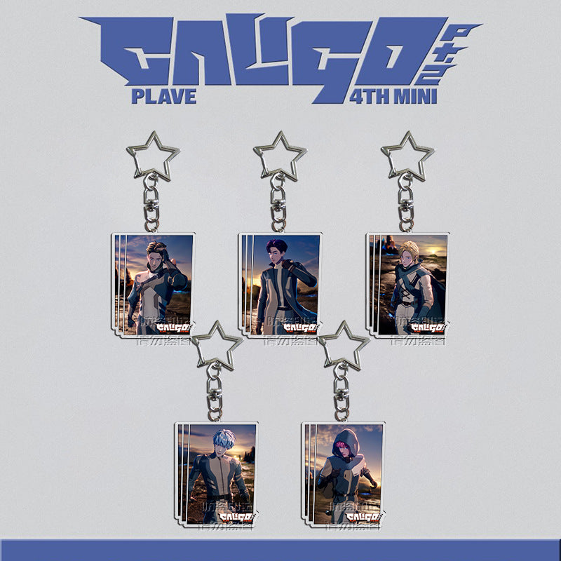 PLAVE "Caligo Pt. 2" Album Acrylic Keychain