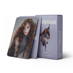 55 Jisoo AMORTAGE Laser Cards