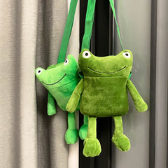 Cute Funny Cartoon Frog Crossbody Shoulder Bag