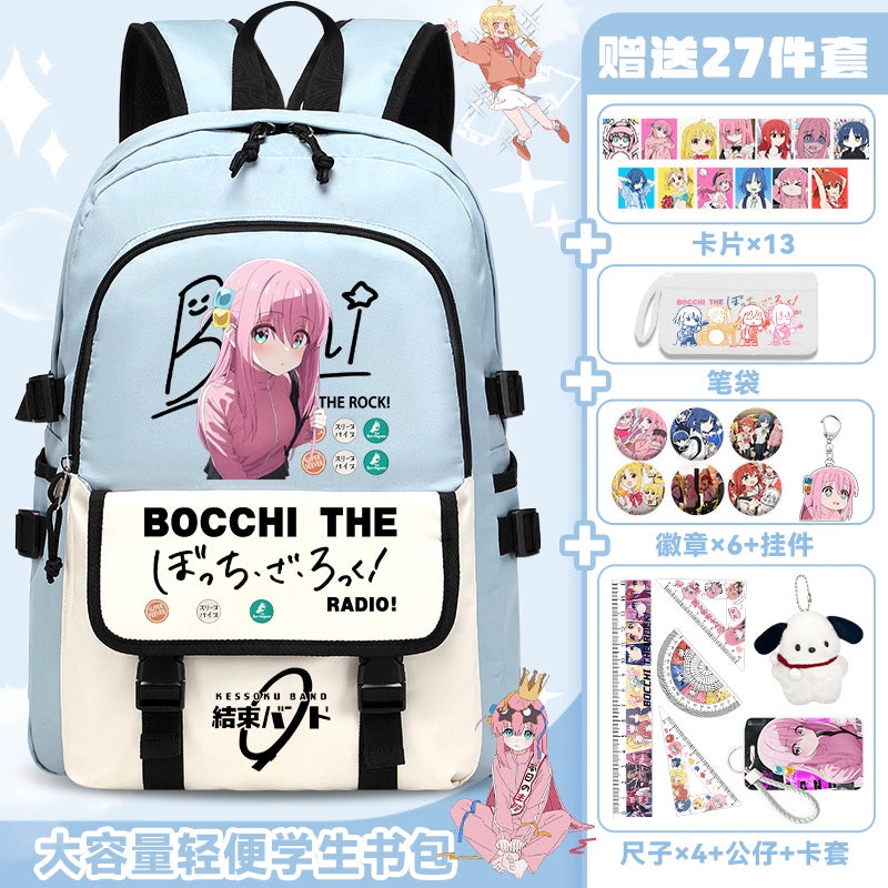 Large Capacity Waterproof Anime Backpack
