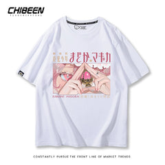 Casual Anime Short-sleeved Cotton Tee